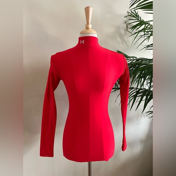 Under Armour Tops - Under Armour Women’s Long-Sleeve Athletic Top | Bright Red | S M